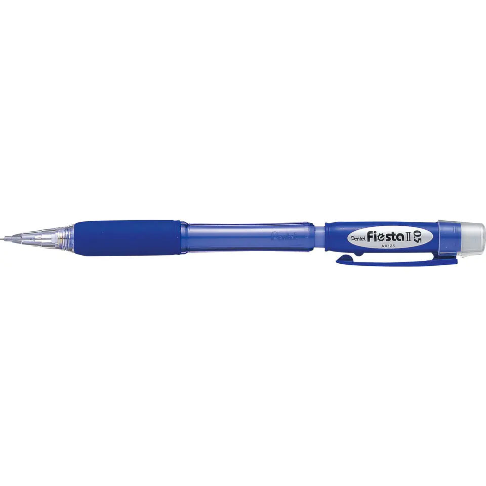 ⁨Ołówek automatyczny 0,5mm niebieski FIESTA II AX125-CE PENTEL⁩ w sklepie Wasserman.eu
