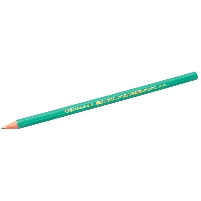 ⁨Ołówek drewniany HB Evolution 650 bez gumki BIC 8803112⁩ w sklepie Wasserman.eu
