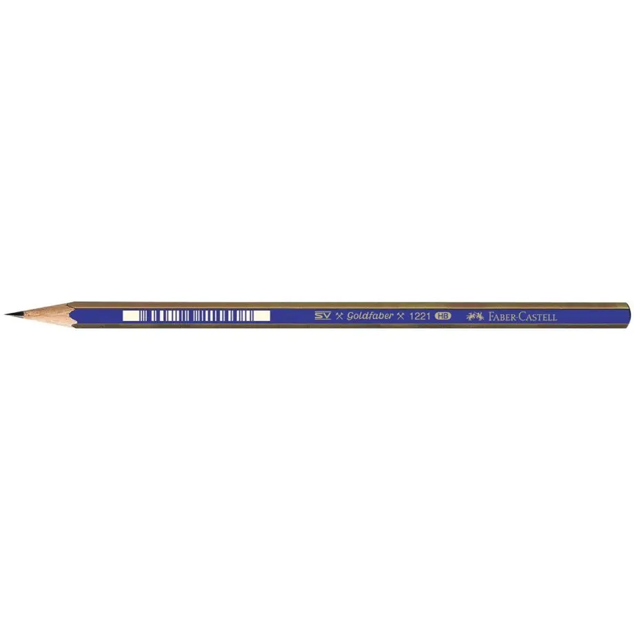 ⁨Ołówek GOLDFABER HB z gumką (12sztuk) FC 116800 Faber-Castell⁩ w sklepie Wasserman.eu