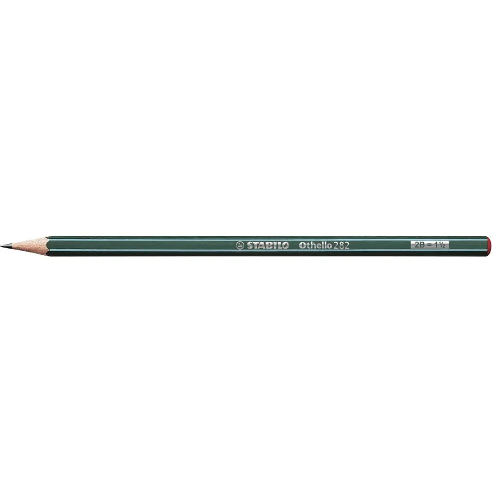 ⁨Wooden pencil STABILO Othello 2988 HB with eraser⁩ at Wasserman.eu