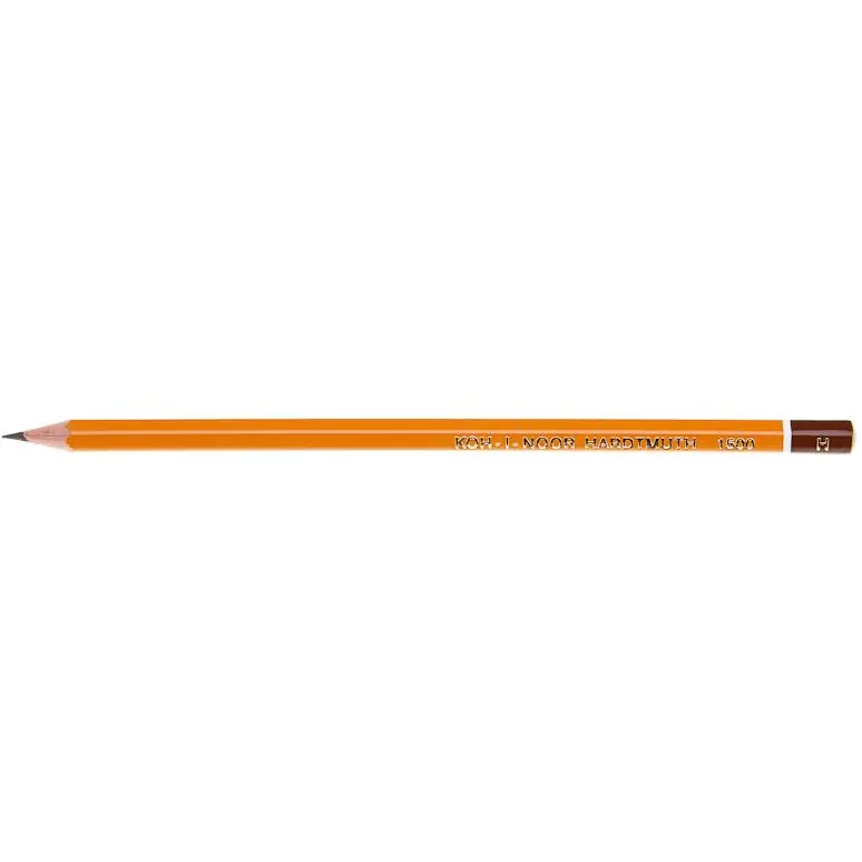Graphite pencil 1500-H (12) KOH-I-NOOR at Wasserman.eu