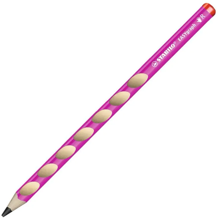 ⁨EASYGRAPH 2B pencil pink for right-hander STABILO 322/01-2B⁩ at Wasserman.eu