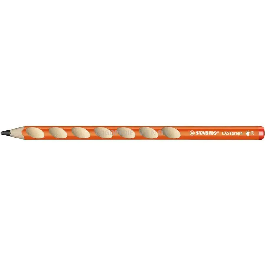 ⁨STABILO Easygraph HB pencil orange for right-handers 322/03-HB⁩ at Wasserman.eu