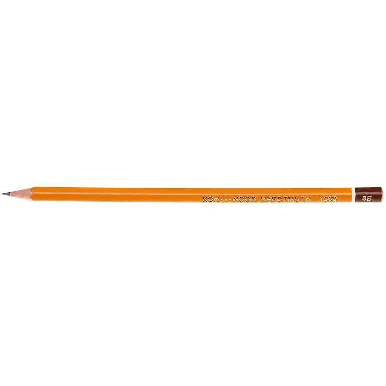 ⁨Ołówek grafitowy 1500-8B (12) KOH-I-NOOR⁩ w sklepie Wasserman.eu