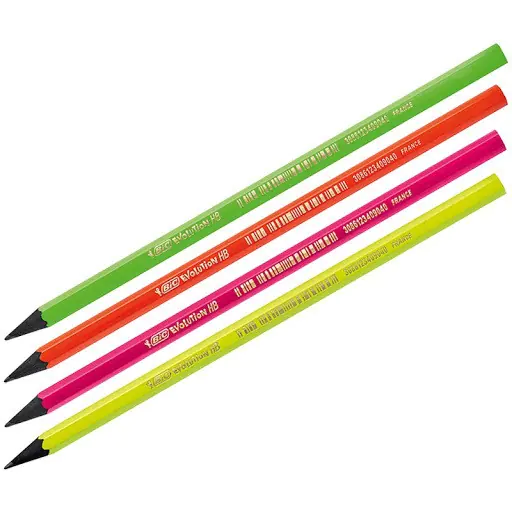 ⁨EVOLUTION FLUO pencil without eraser 940757 BIC⁩ at Wasserman.eu