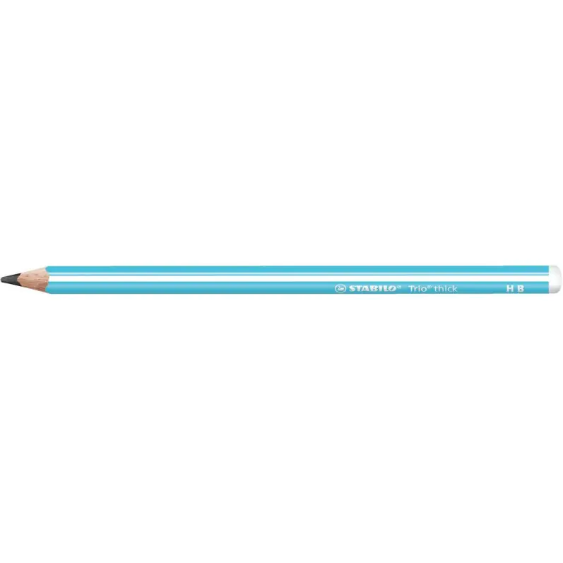 ⁨STABILO TRIO THICK HB pencil blue 399/02-HB⁩ at Wasserman.eu