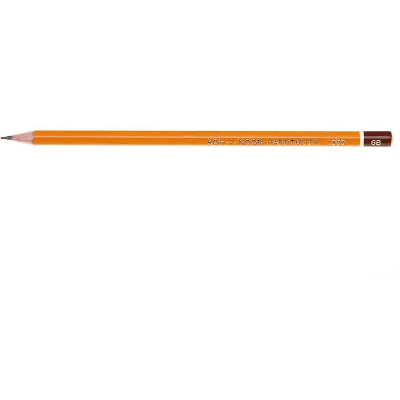 ⁨Ołówek grafitowy 1500-6B (12szt.) KOH-I-NOOR⁩ w sklepie Wasserman.eu