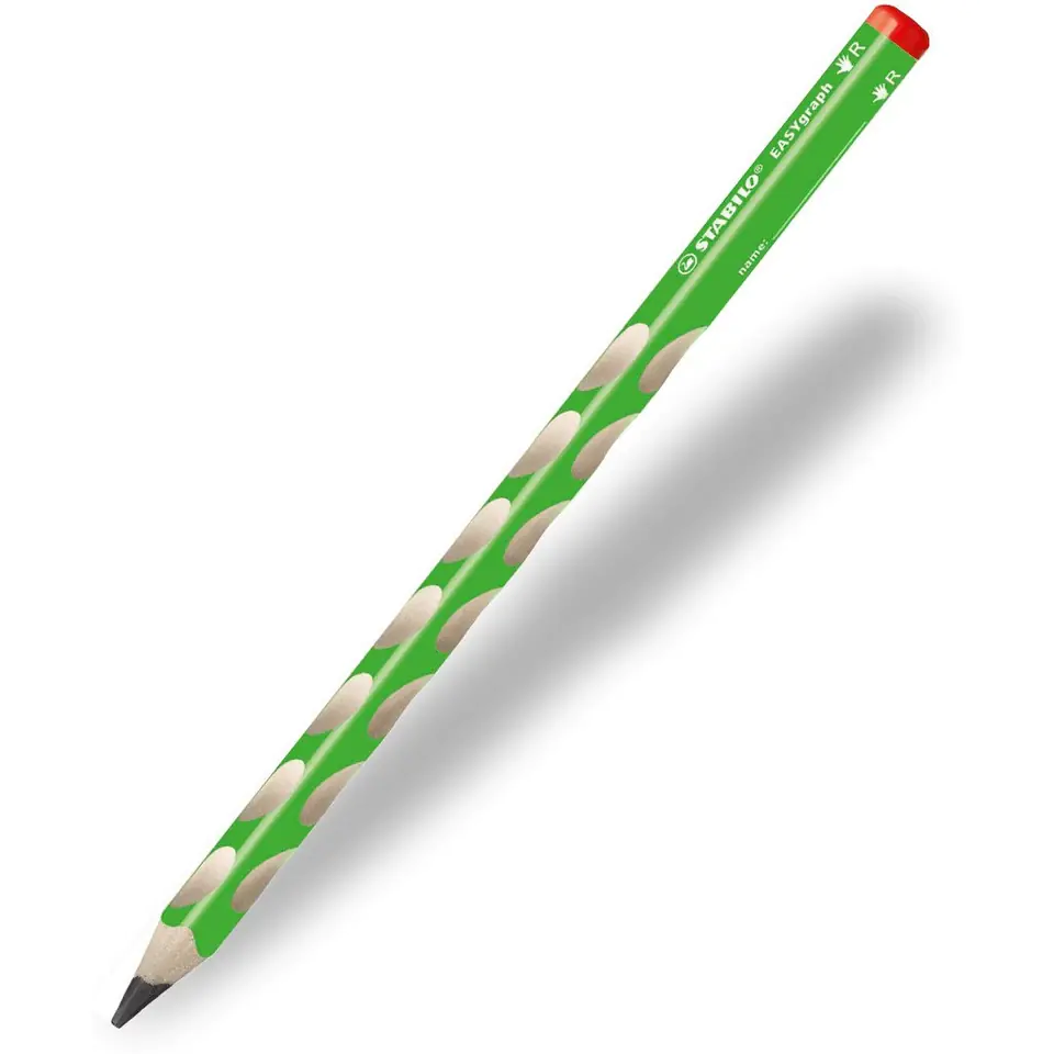 ⁨STABILO Easygraph HB pencil green for right-handers 322/04-HB⁩ at Wasserman.eu