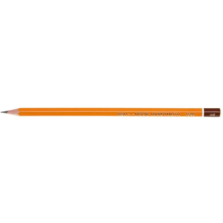 ⁨Ołówek grafitowy 1500-3B (12szt.) KOH I NOOR⁩ w sklepie Wasserman.eu