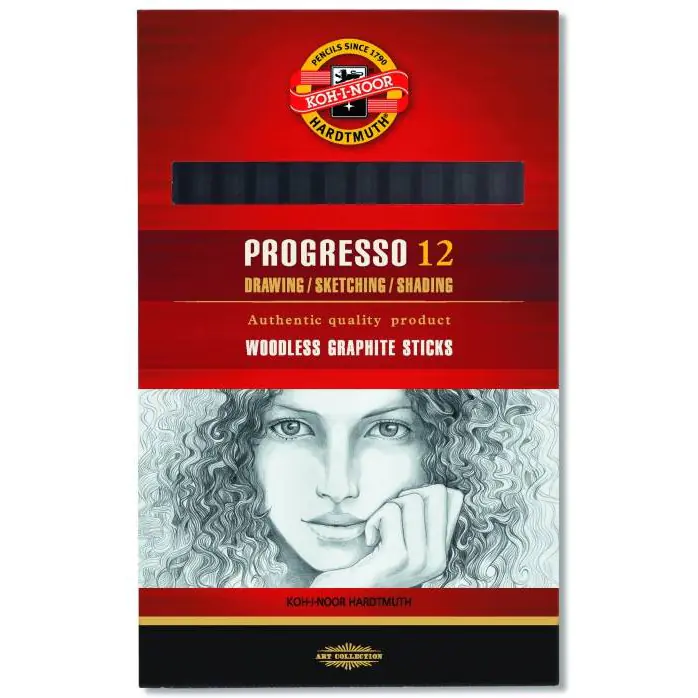 Treeless pencil PROGRESSO HB (12) 8911 KOH-I-NOOR at Wasserman.eu