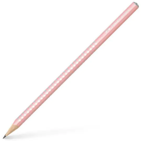 ⁨Ołówek SPARKLE PEARLY różany 118201 Faber-Castell⁩ w sklepie Wasserman.eu