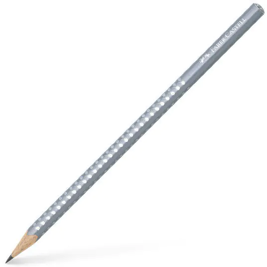⁨Ołówek SPARKLE PEARLY szary 118202 Faber-Castell⁩ w sklepie Wasserman.eu