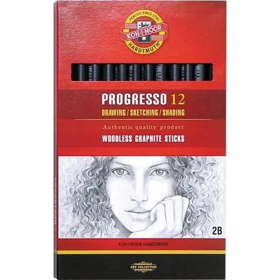 ⁨Pencil PROGRESSO 2B (12) 8911 KOH-I-NOOR⁩ at Wasserman.eu