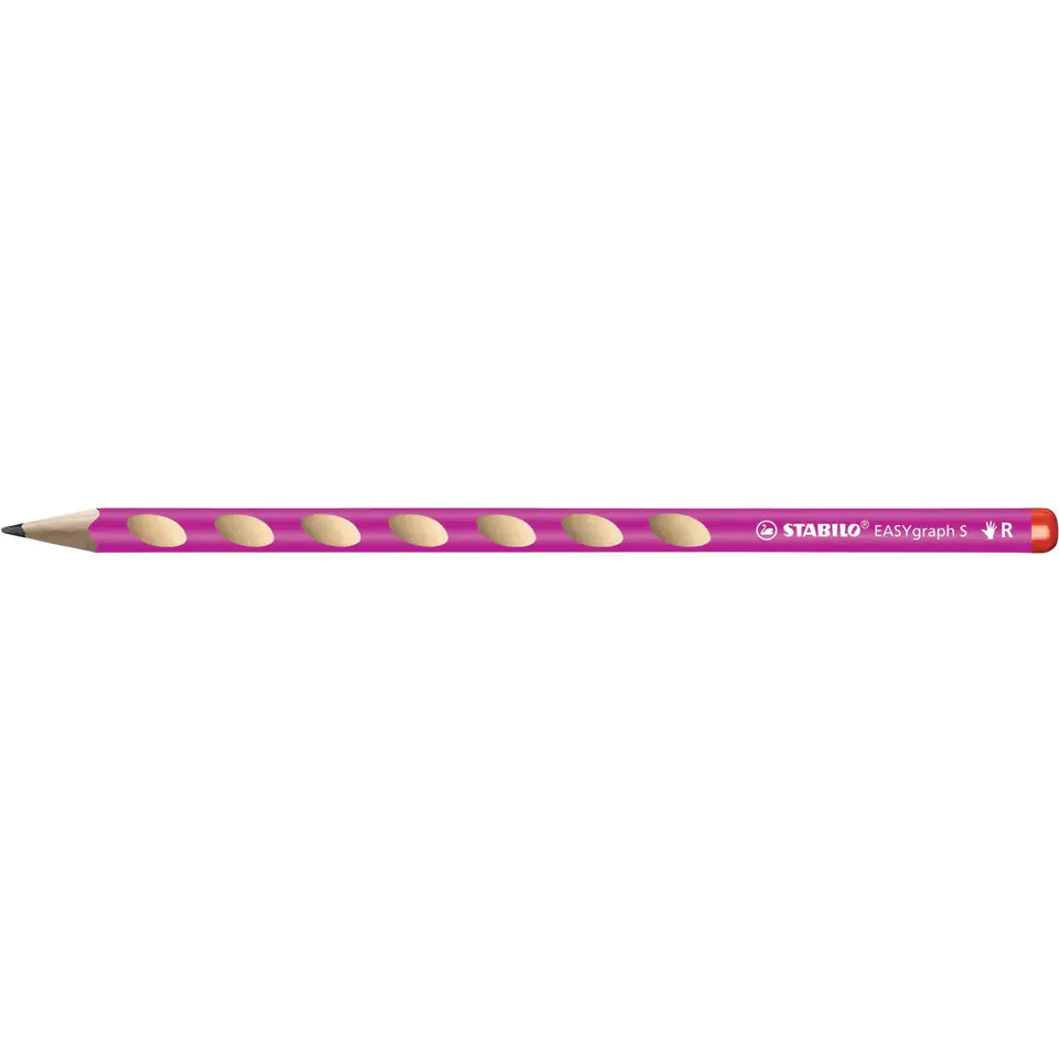 ⁨EASYgraph S HB pencil pink R 326/01-HB STABILO⁩ at Wasserman.eu