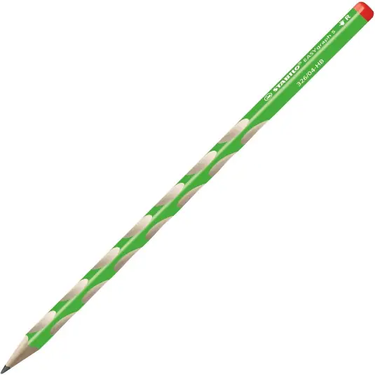 ⁨EASYgraph S HB pencil green R 326/04-HB STABILO⁩ at Wasserman.eu