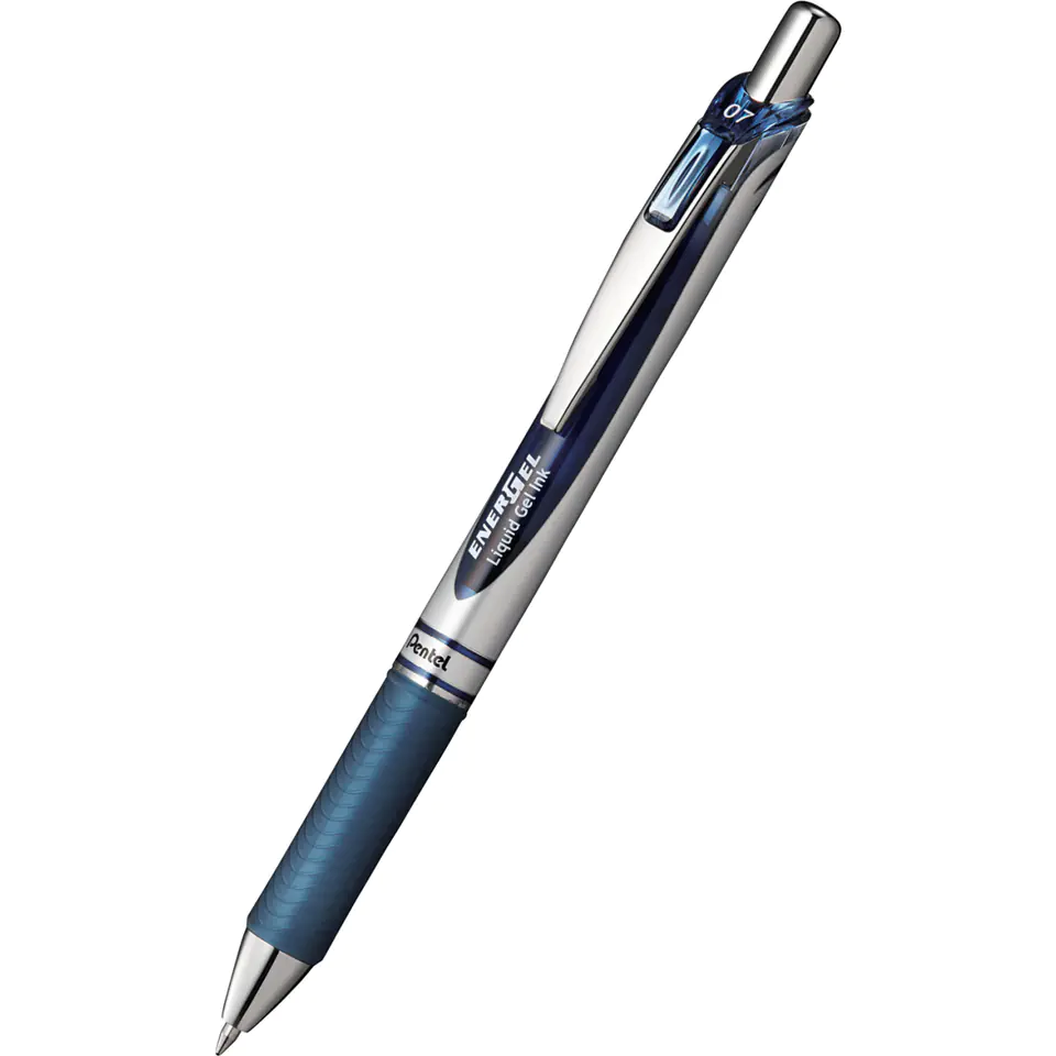 ⁨Pióro kulkowe ENERGEL BL77ciemnoniebieskie 0,7mm PENTEL⁩ w sklepie Wasserman.eu