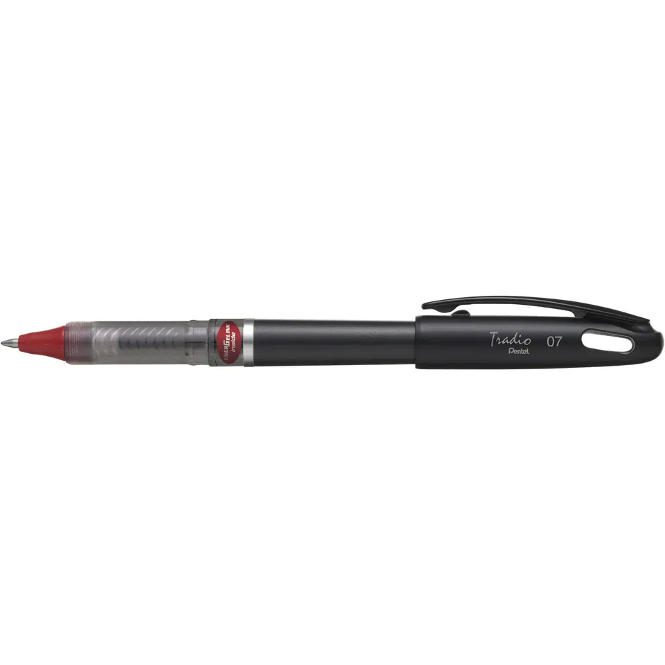 ⁨Pióro kulkowe BL117A-B w czarnej ob.czerw. PENTEL ENERGEL⁩ w sklepie Wasserman.eu