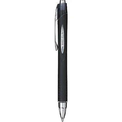 ⁨Ball Pen UNI SXN-210 black for left-handers, snapped,⁩ at Wasserman.eu