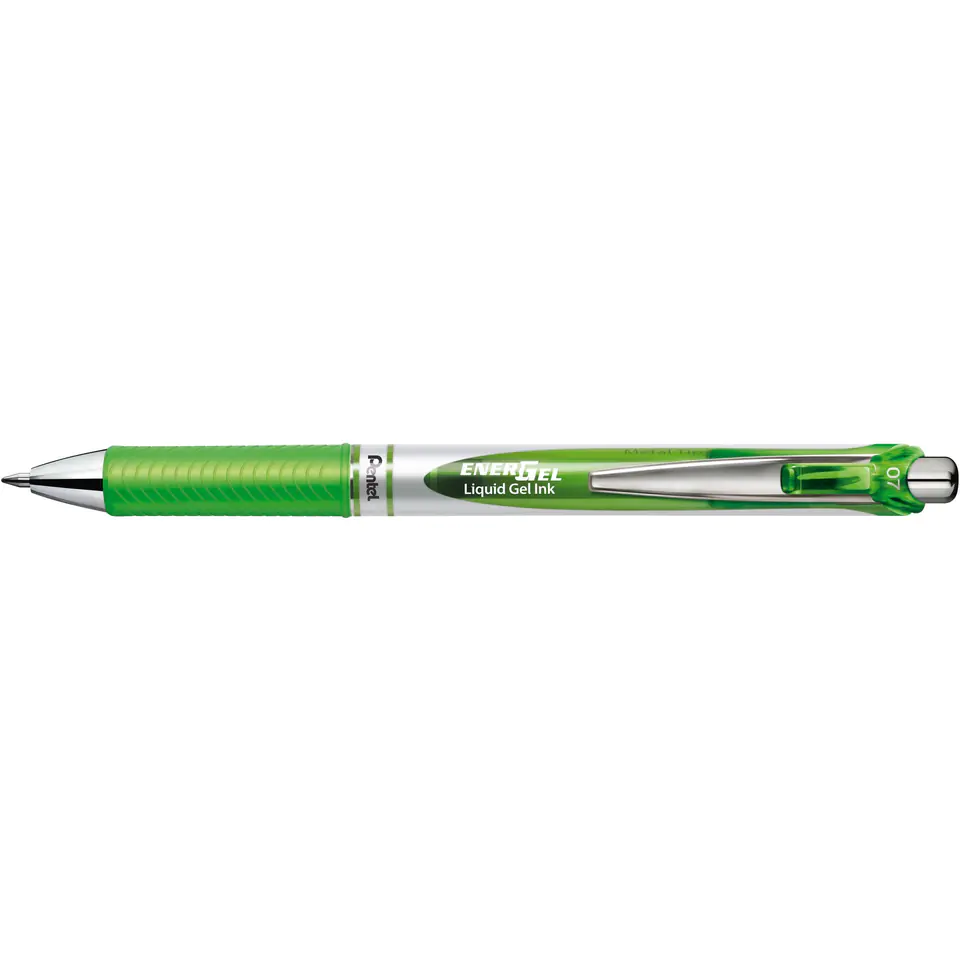 ⁨Pióro kulkowe ENERGEL BL77 limonkowe 0,7mm PENTEL⁩ w sklepie Wasserman.eu