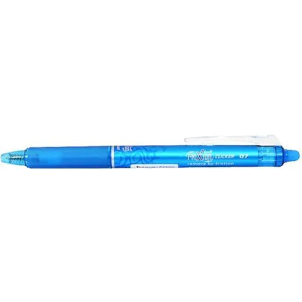 ⁨Ball Pen PILOT FRIXION CLICKER azure PIBLRT-FR7-LB⁩ at Wasserman.eu