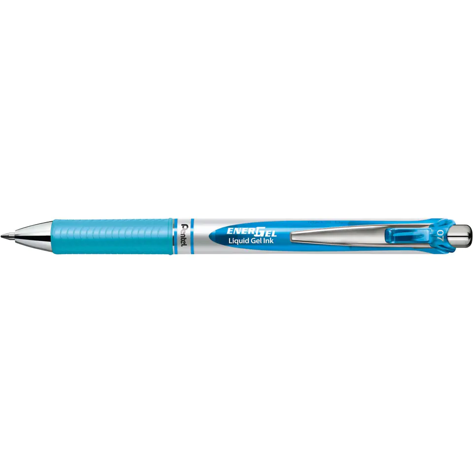 ⁨Pióro kulkowe ENERGEL BL77 błękitne 0,7mm PENTEL⁩ w sklepie Wasserman.eu