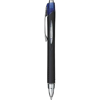 ⁨Ball Pen UNI SXN-210 blue for left-handers, snapped,⁩ at Wasserman.eu