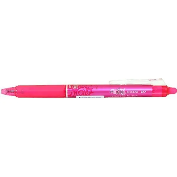 ⁨Ball Pen PILOT FRIXION CLICKER Pink PIBLRT-FR7-P⁩ at Wasserman.eu