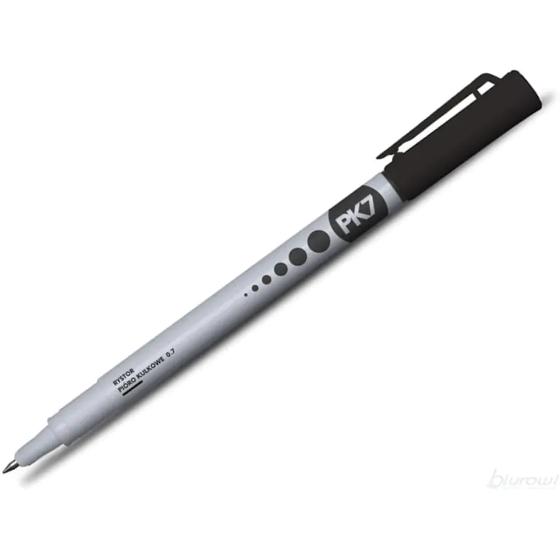 ⁨Ball Pen 0.7mm PK07/A Black 404-000 RYSTOR⁩ at Wasserman.eu