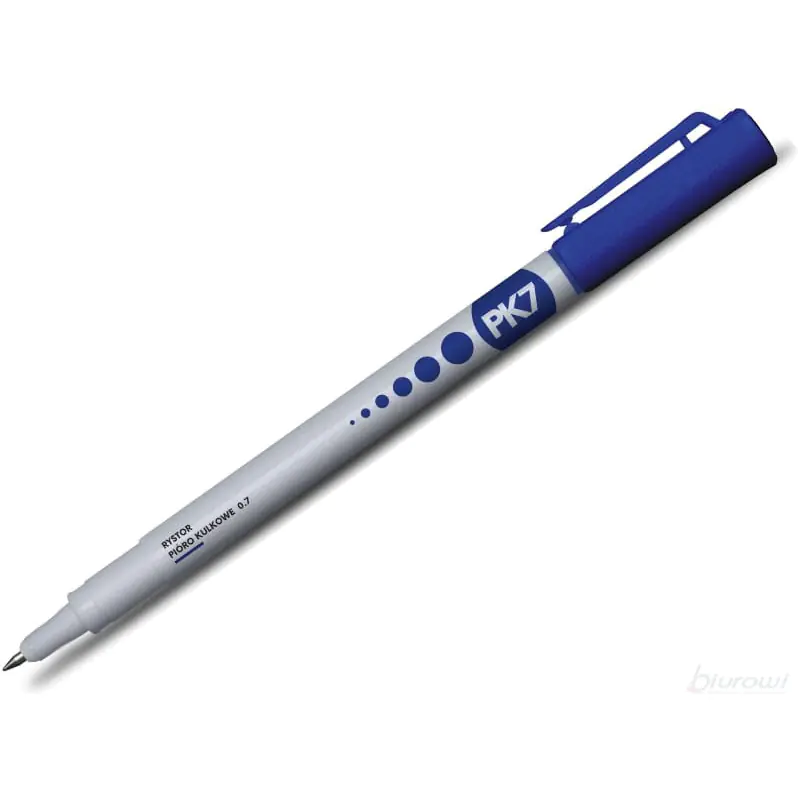 ⁨Ball Pen 0.7mm PK07/A blue 404-002 RYSTOR⁩ at Wasserman.eu