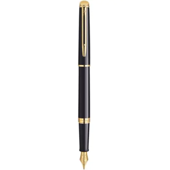 Fountain pen FP HEMISPHERE black lacquer GT WATERMAN S0920610 at Wasserman.eu