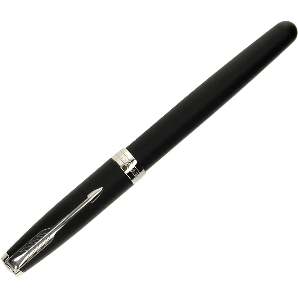 Fountain pen (F) SONNET MATTE BLACK CT PARKER 1931521 at Wasserman.eu