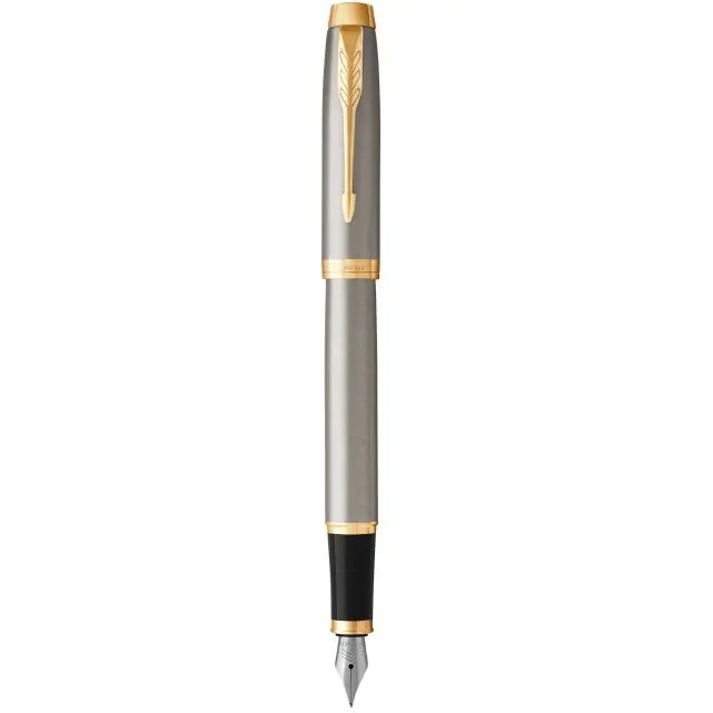 ⁨Fountain Pen (F) IM brushed metal GT 1931649 PARKER⁩ at Wasserman.eu