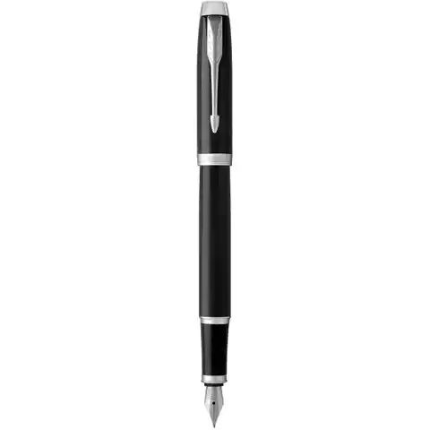 ⁨Parker IM fountain pen Cartridge filling system Black, Chrome 1 pc(s)⁩ at Wasserman.eu