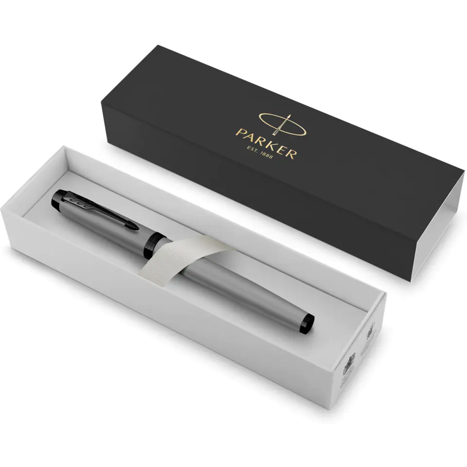IM ACHROMATIC GREY FOUNTAIN PEN (F) 2127619 PARKER at Wasserman.eu