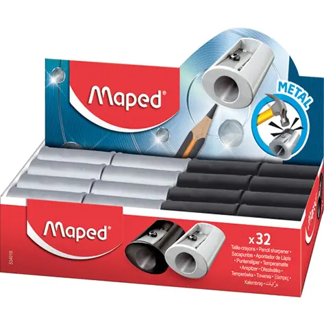 ⁨Temperówka metalowa MAPED Satellite 534019⁩ w sklepie Wasserman.eu