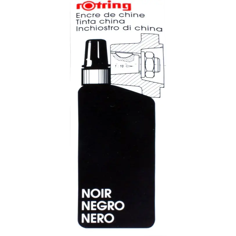 ⁨Ink cartridge black ROTRING RG591017 23ml. S0194660⁩ at Wasserman.eu