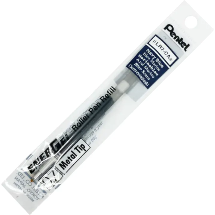 ⁨Replacement cartridge LR7/CAX 0.7mm PENTEL blue-black⁩ at Wasserman.eu