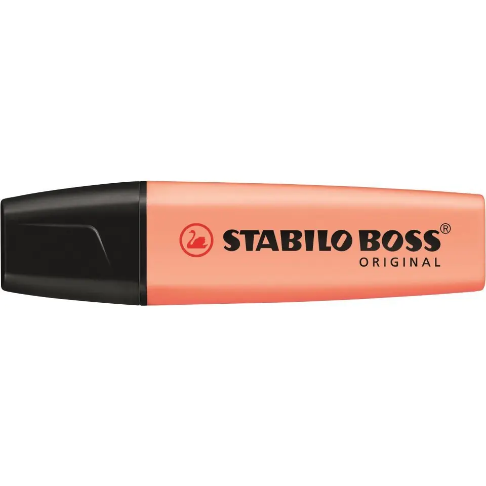 ⁨Zakreślacz STABILO BOSS 70/126 pastelowy pomarańczowy⁩ w sklepie Wasserman.eu