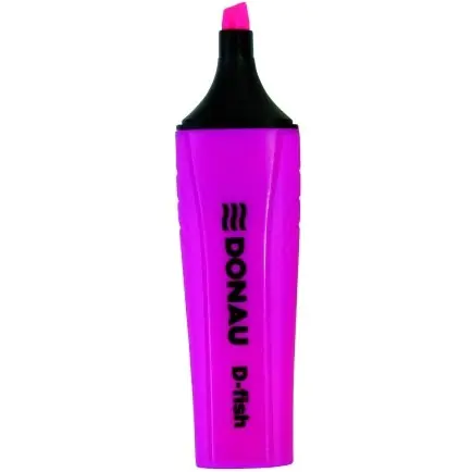 ⁨Highlighter D-TEXT pink 7358001PL-16 DONAU⁩ at Wasserman.eu