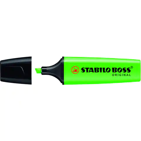⁨Zakreślacz STABILO BOSS zielony 70/33⁩ w sklepie Wasserman.eu