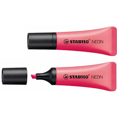 ⁨Highlighter STABILO neon pink 72/56⁩ at Wasserman.eu