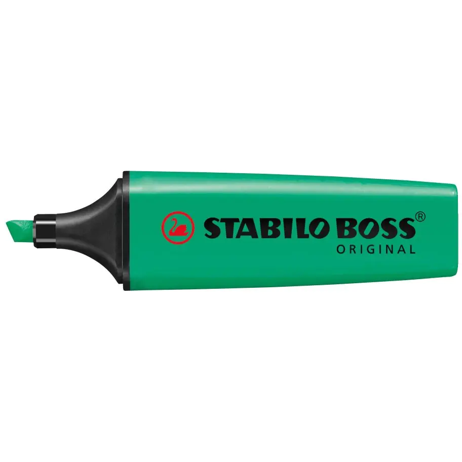 ⁨Highlighter STABILO BOSS fluorescent turquoise 70/51⁩ at Wasserman.eu