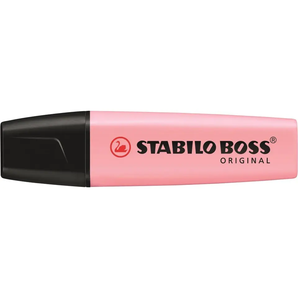 ⁨Zakreślacz STABILO BOSS 70/129 pastelowy różowy⁩ w sklepie Wasserman.eu