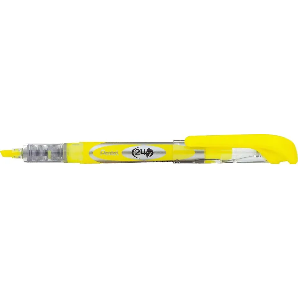 ⁨Highlighter with liquid ink yellow SL12-G PENTEL⁩ at Wasserman.eu