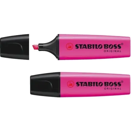 ⁨Highlighter STABILO BOSS fluorescent lila 70/58⁩ at Wasserman.eu