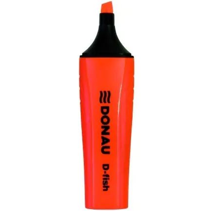 ⁨Highlighter D-TEXT orange 7358001PL-12 DONAU⁩ at Wasserman.eu