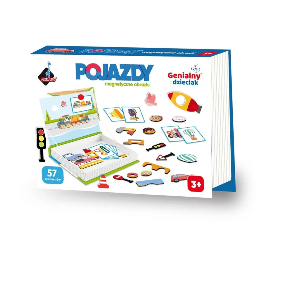 Układanka magnetyczna - Pojazdy w sklepie Wasserman.eu