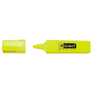 ⁨Highlighter D.RECT 1128 yellow 121006⁩ at Wasserman.eu