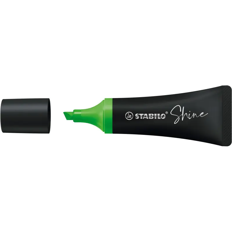 ⁨Zakreślacz STABILO Shine zielony 76/33⁩ w sklepie Wasserman.eu