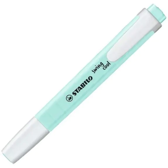 ⁨Highlighter STABILO swing cool 275/113-8 turquoise pastel⁩ at Wasserman.eu